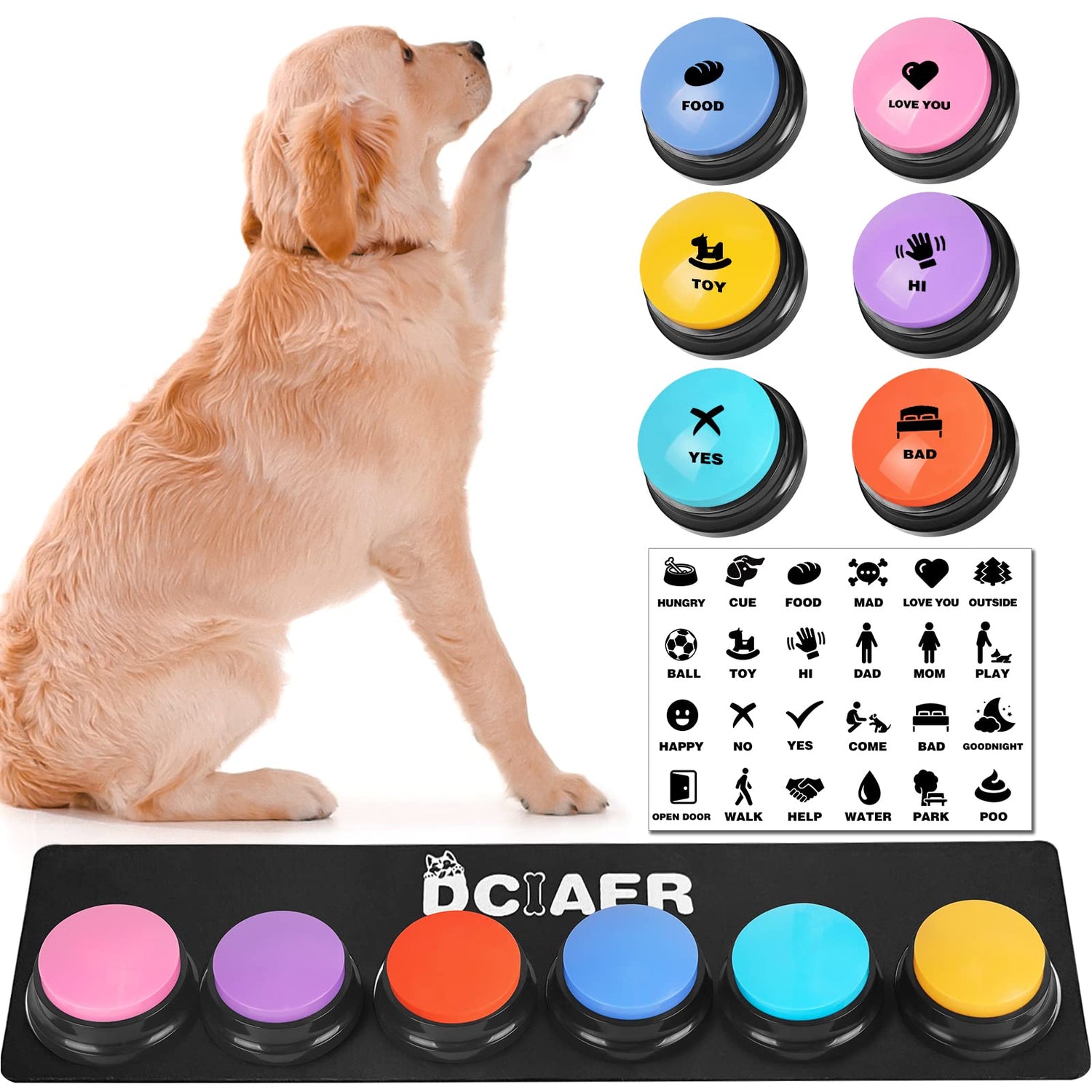 Interactive Pet Buttons
