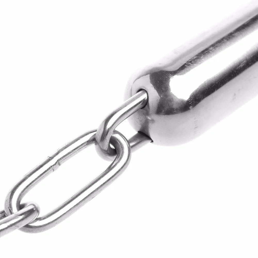 Pet Bird Stainless Steel Bell Toys Chew Parrot Hanging Swing Cockatiel Parakeet