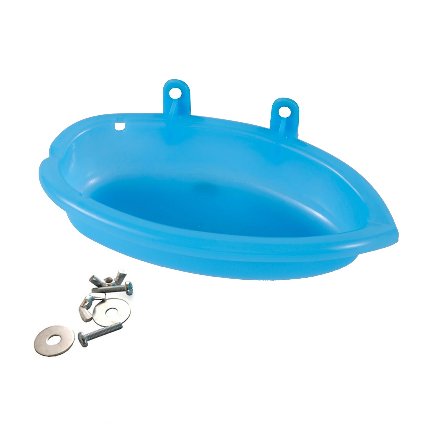Mirrored Bird Bath Pet Cage Bath Basin Parrot Bath Basin Parrot Shower Supplies with Mirror Bird Cage Accessories Pet Toys