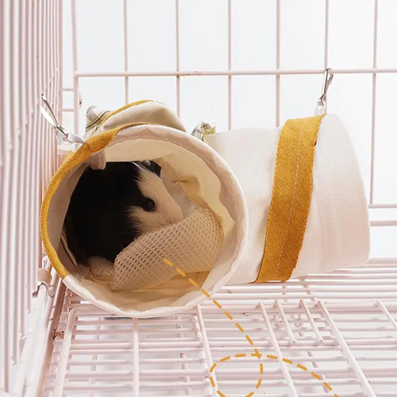 Rabbit Tunnel Toys Pet Hide Nest Hamster Tunnels Ferret Play Tunnel for Indoor Bunnies Activity Tunnels Tube Small pets supplies