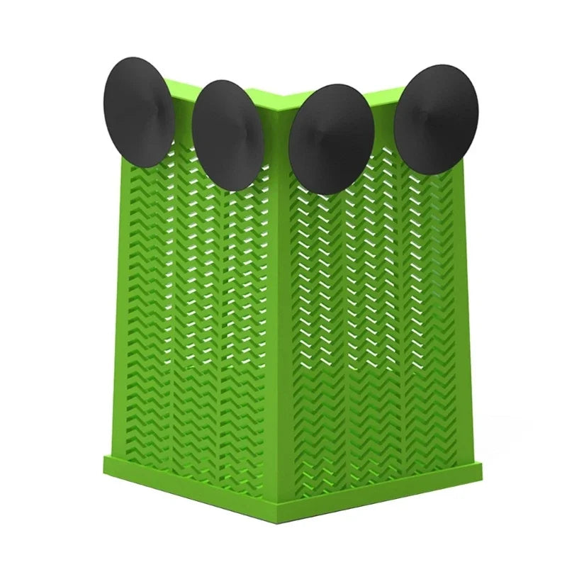 Multiuse Reptiles Feeder Box Terrariums Corner Feeding Station for BeardedDragons