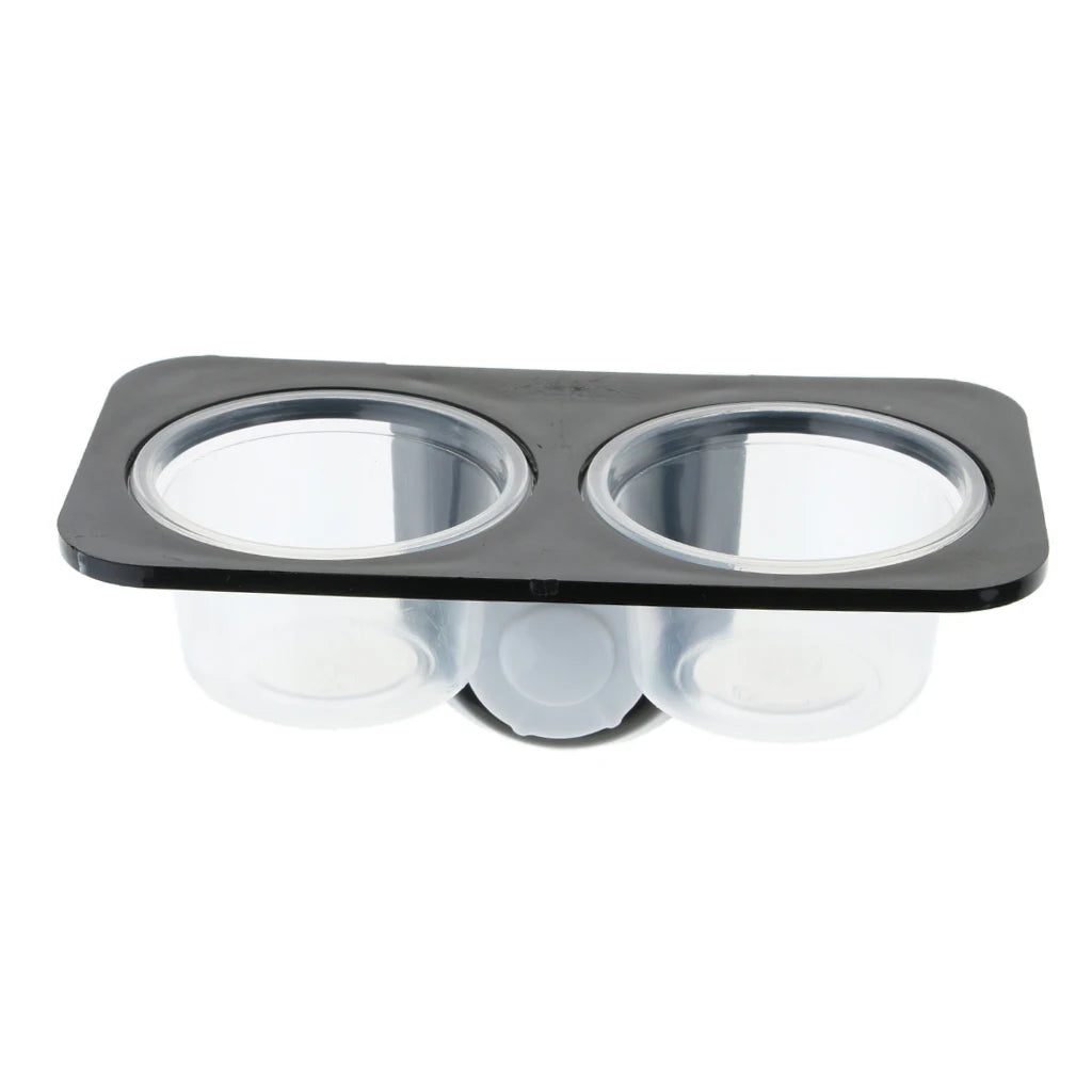 Reptiles & Amphibians Lizard Gecko Suction Cup Feed Bowls Food Container with Bowl for Reptile Food and Water Feeding