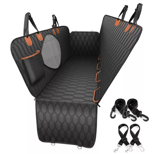 Car Dog Seat Cover for Back Seat Waterproof Auto Rear Pet Seat Protector Mat Nonslip Universal Safety Carrier For Outing Dogs