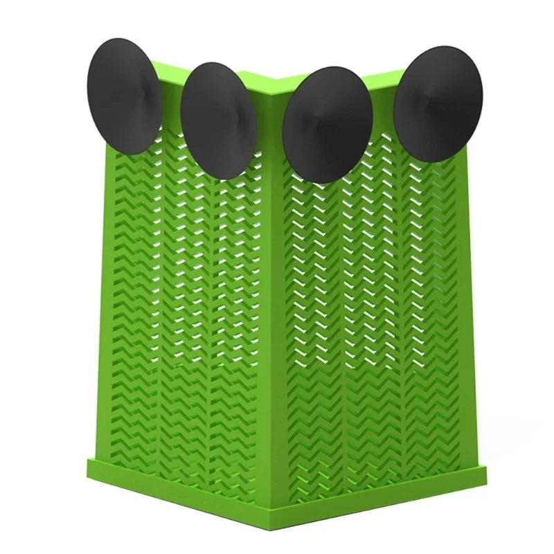 Multiuse Reptiles Feeder Box Terrariums Corner Feeding Station for BeardedDragons