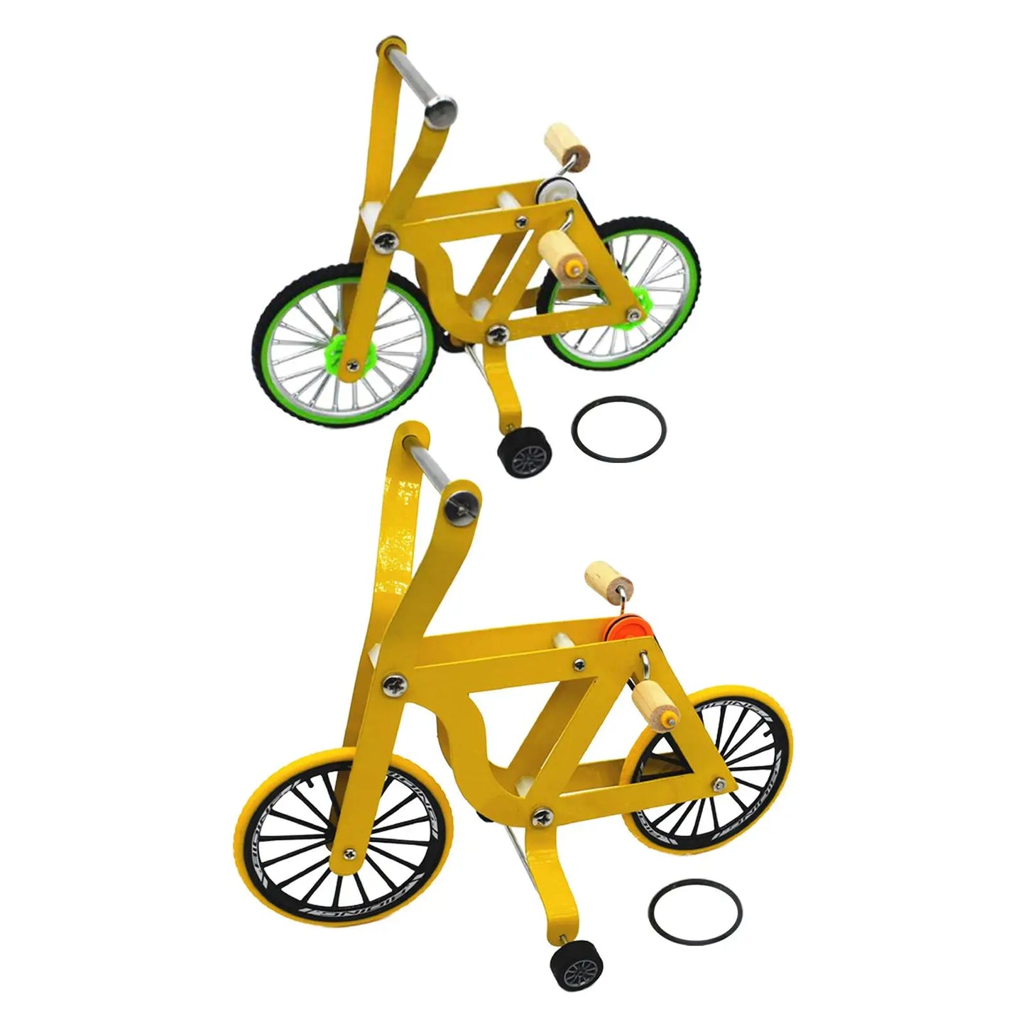 Parrot Puzzle Bicycle Mini Bike Bird Intelligence Training Toy for Cockatoo