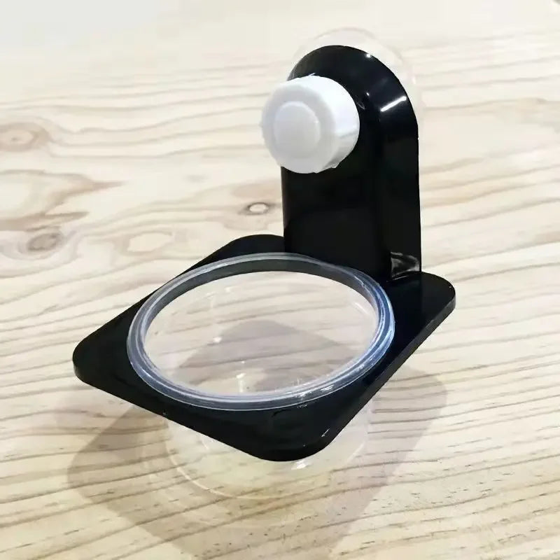 Reptile Feeder with Suction Cup Reptile Feeders Feeding Bowls  Food Container with Bowl for Reptile Food and Water Feeding