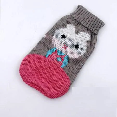 Small Cat Dog Sweater Pullover Winter Dog Clothes for Small Dogs Chihuahua Yorkies Puppy Jacket Pet Clothing Christmas